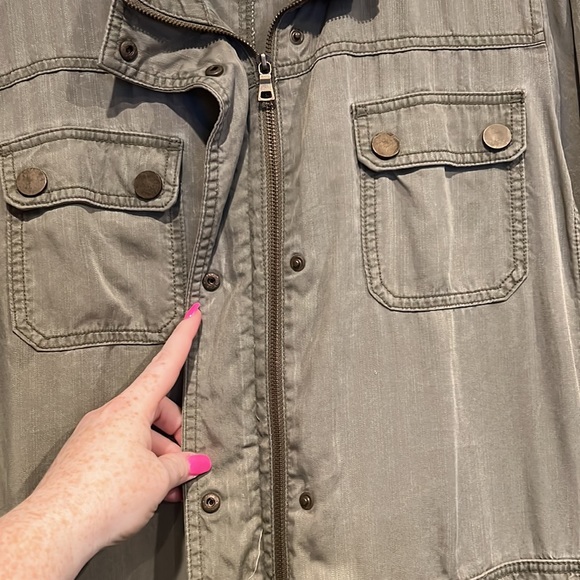 Lane Bryant size 18/20 olive green jacket - Picture 2 of 6